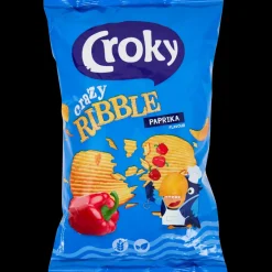 Crazy Ribble chips Paprika | Action NL*Croky Clearance