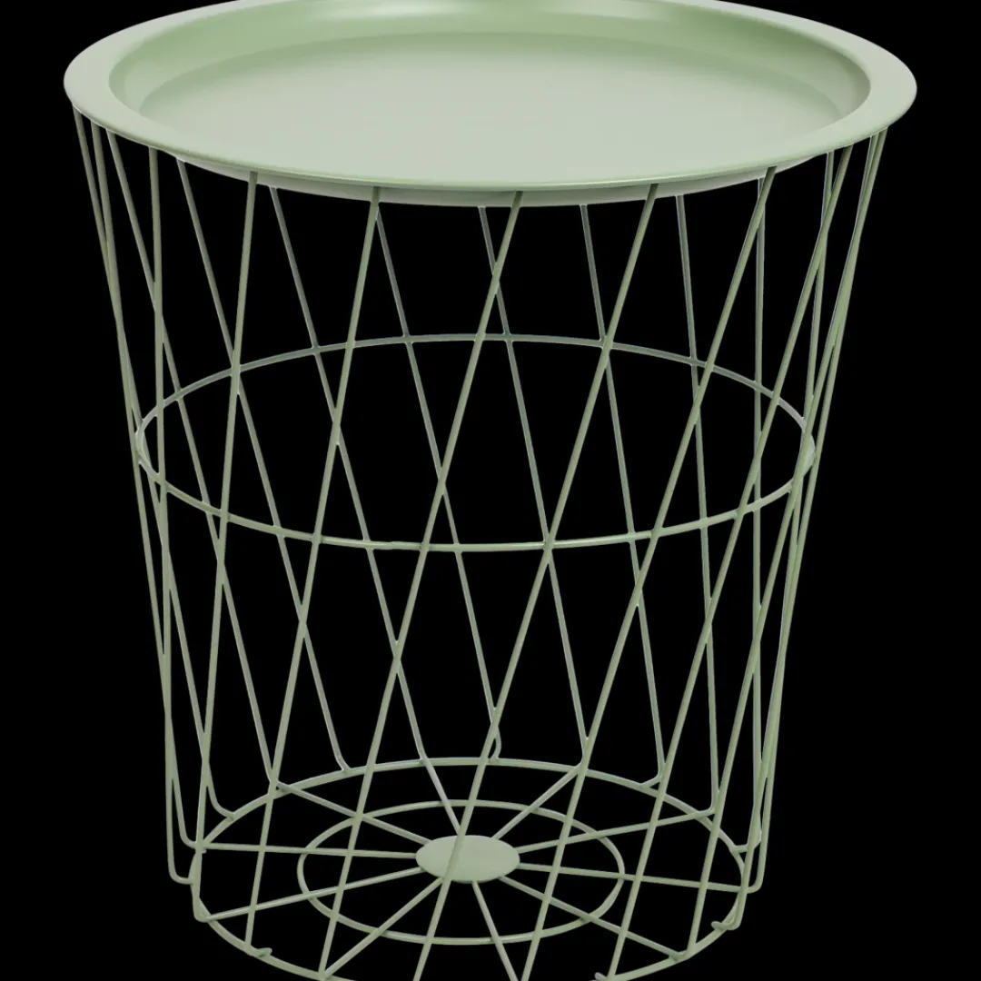 2-in-1 bijzettafel en draadmand | Action NL* Outlet