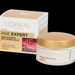 L'Oréal Triple Action Anti-Âge dagcrème 45+ Pro-Retinol 50 ml | Action NL*L'Oréal New