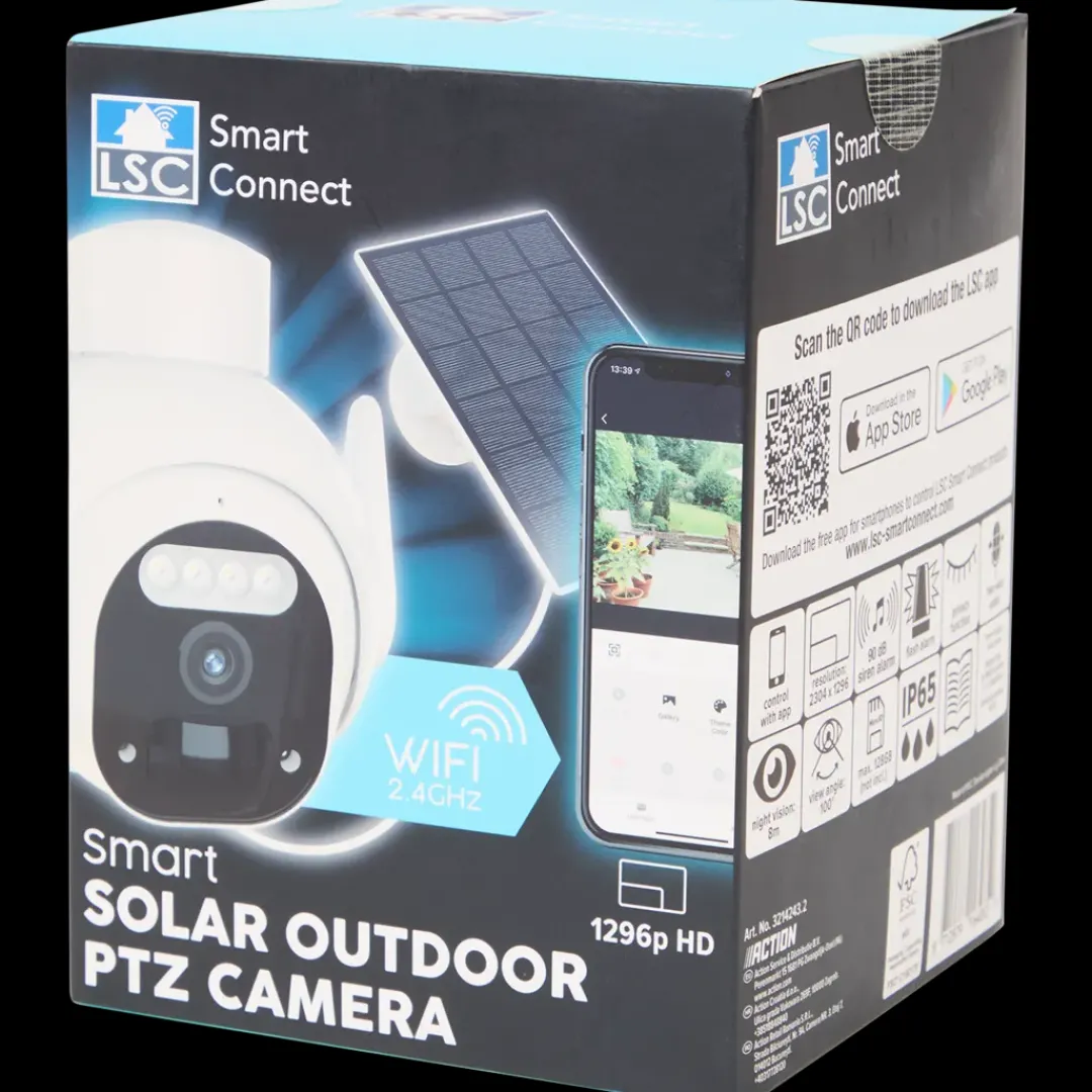 PTZ-camera op zonne-energie | Action NL*LSC Smart Connect Clearance