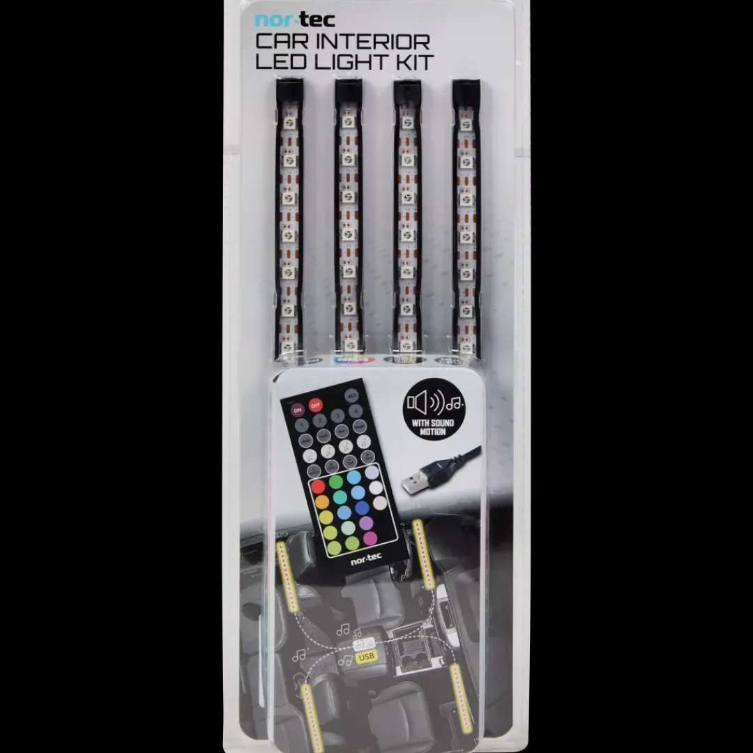 Nor-Tec ledlampjes voor in de auto | Action NL* Outlet