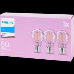 Philips filament-lampen 7 watt 806 lm | Action NL*