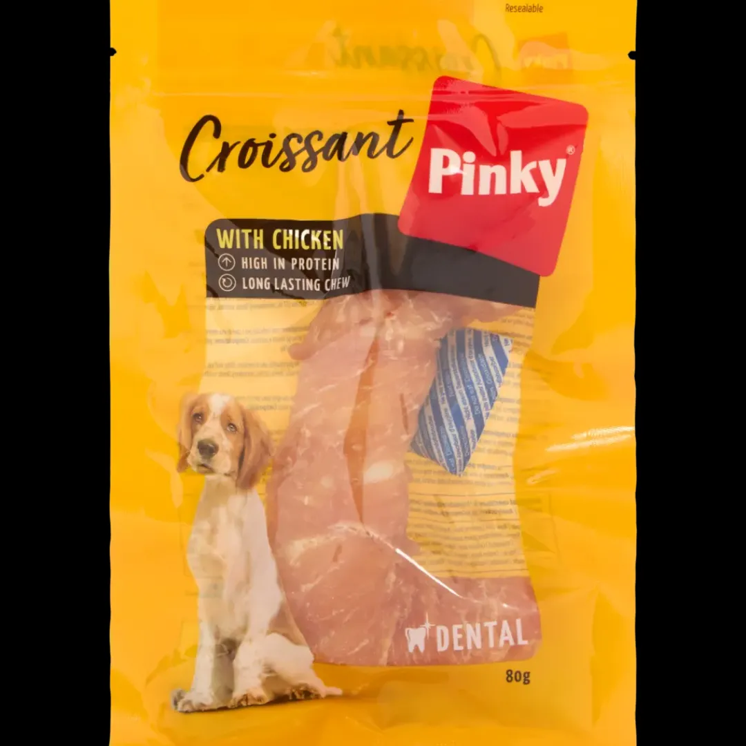 Pinky rawhide croissant hondensnack | Action NL* Best