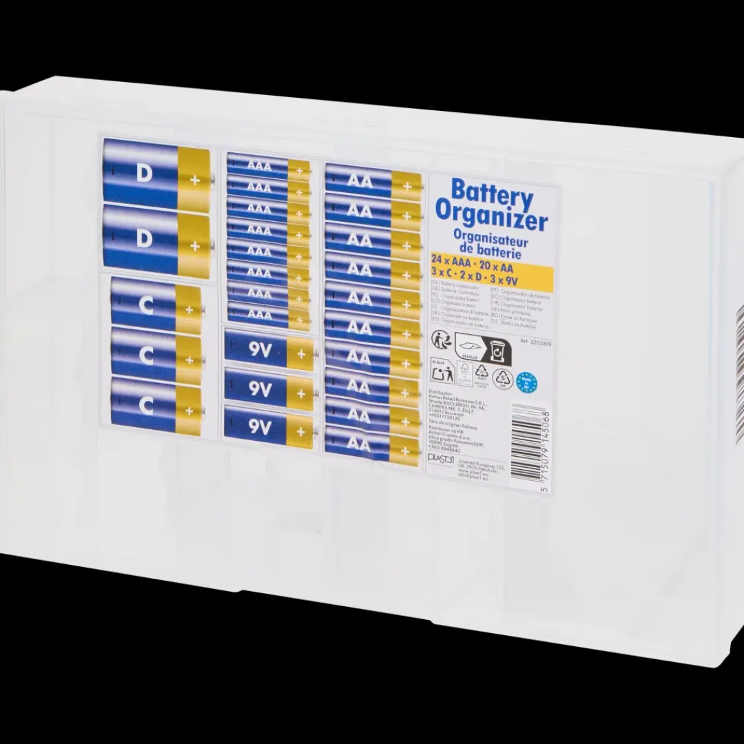 Plast1 batterijen-opbergdoos | Action NL* Online
