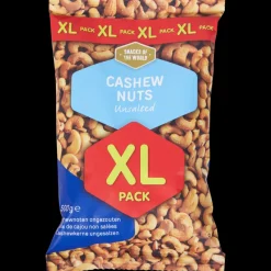 Snacks of the World ongezouten cashewnoten XL-pack | Action NL* Hot
