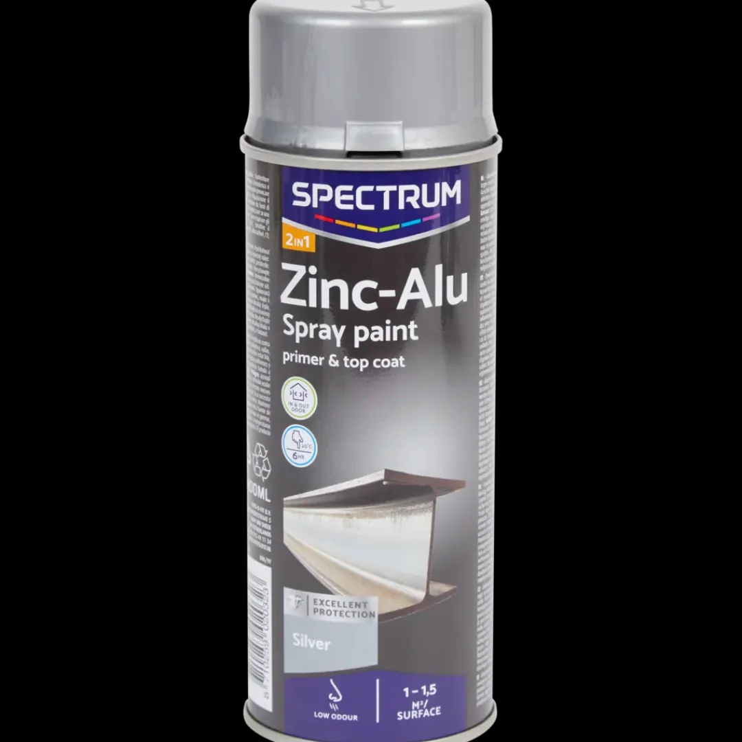 zink-alu spuitverf zilver Zilver | Action NL*Spectrum