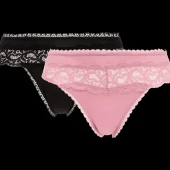 Strings met kant Vrouw 2 Stuks | Action NL*