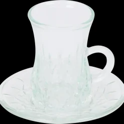 TMC Home theeglas met schoteltje 1 Stuks | Action NL* Best