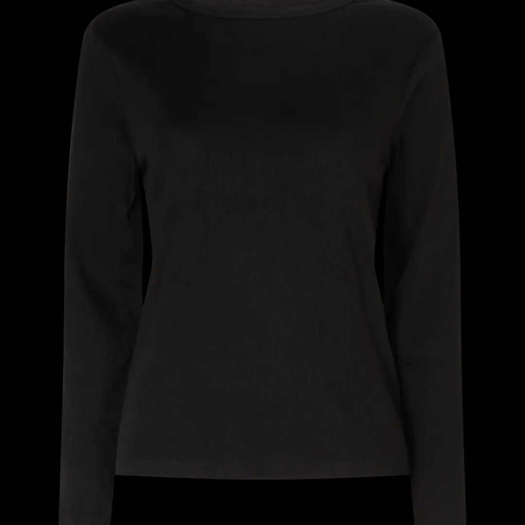 T-shirt met ribstof Vrouw | Action NL* Discount